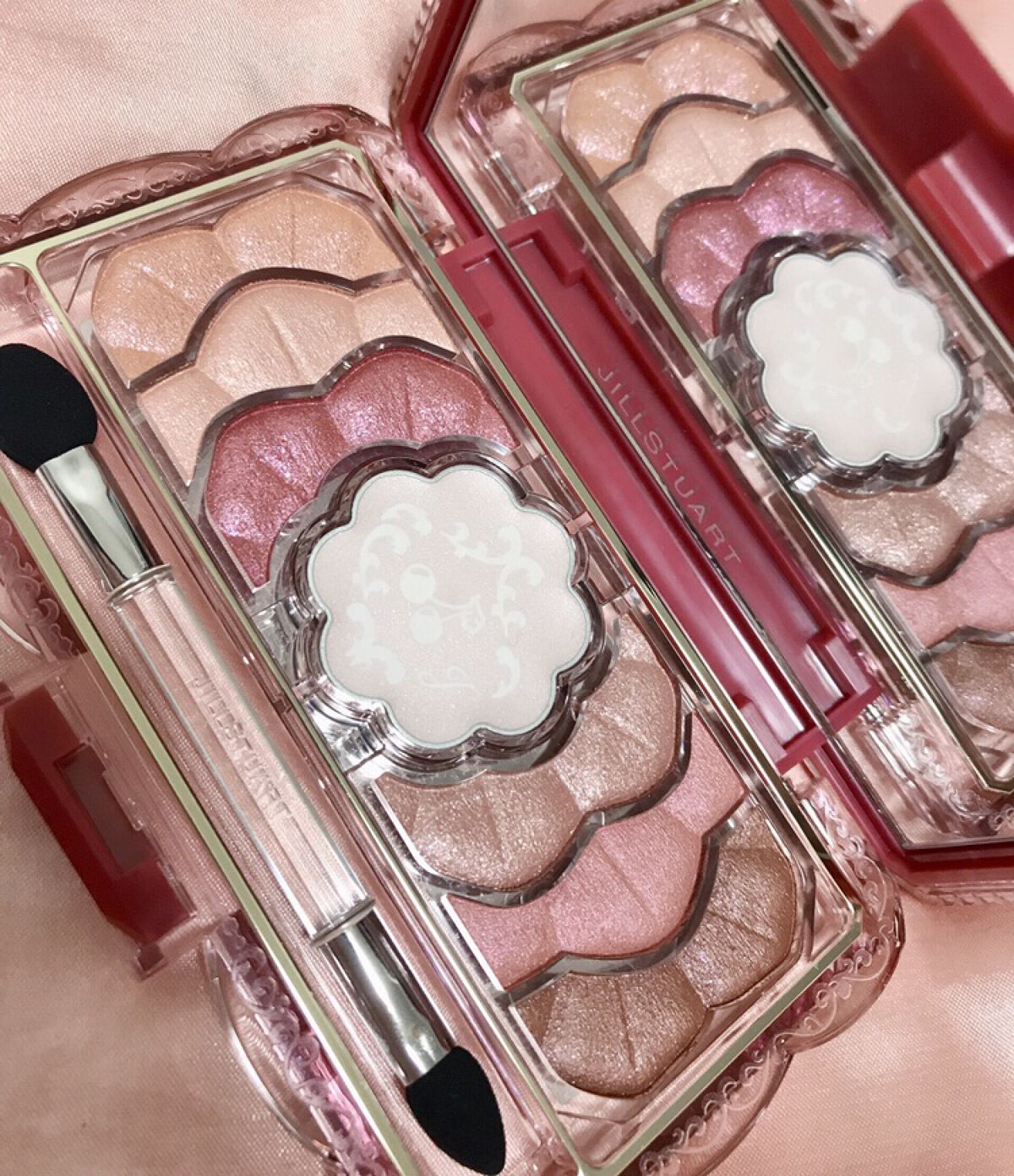 ジルスチュアート ミッドナイトチェリー コレクション ブルームクチュール アイズ  ミッドナイトチェリー/JILL STUART/メイクアップキットを使ったクチコミ（2枚目）