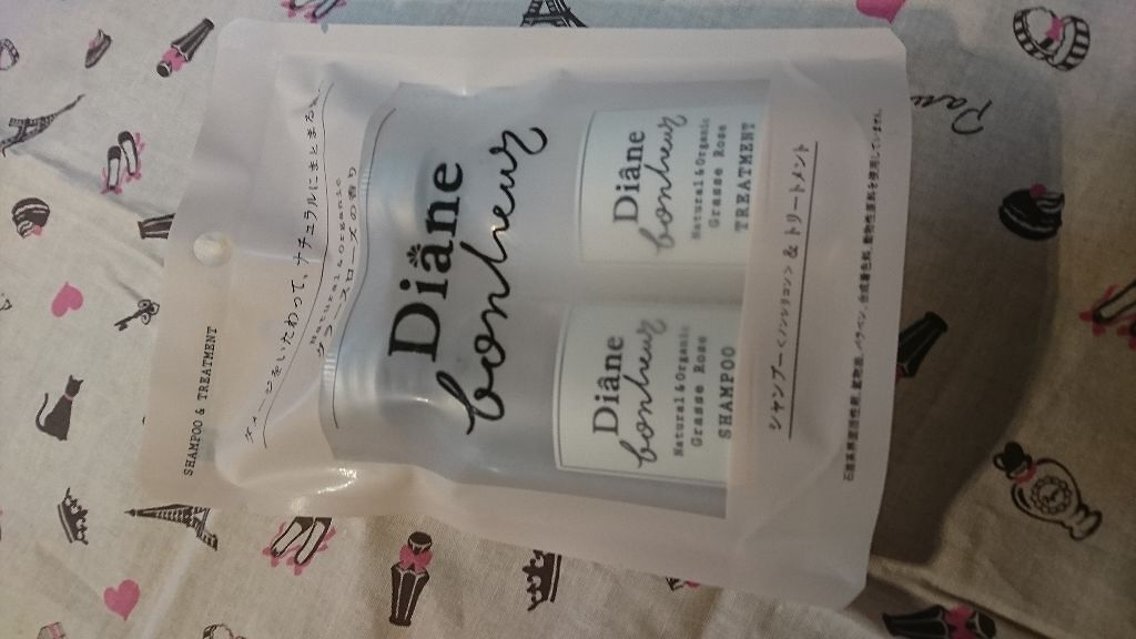 グラースローズの香り/シャンプー＆トリートメント/ダイアン/市販シャンプーを使ったクチコミ（1枚目）