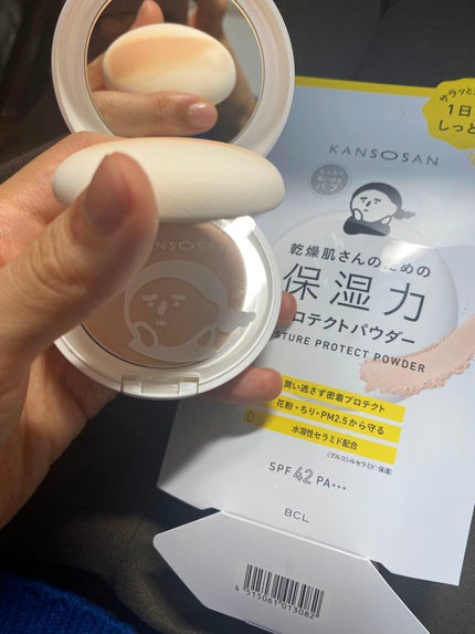 乾燥さん 保湿力プロテクトパウダー/乾燥さん/プレストパウダーを使ったクチコミ(1枚目)