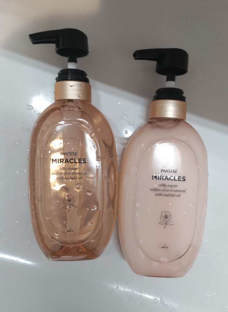 ミラクルズ サルフェート無添加&ジェントルリペア ボンドリペア シャンプー/トリートメント/パンテーン/市販シャンプーを使ったクチコミ（1枚目）