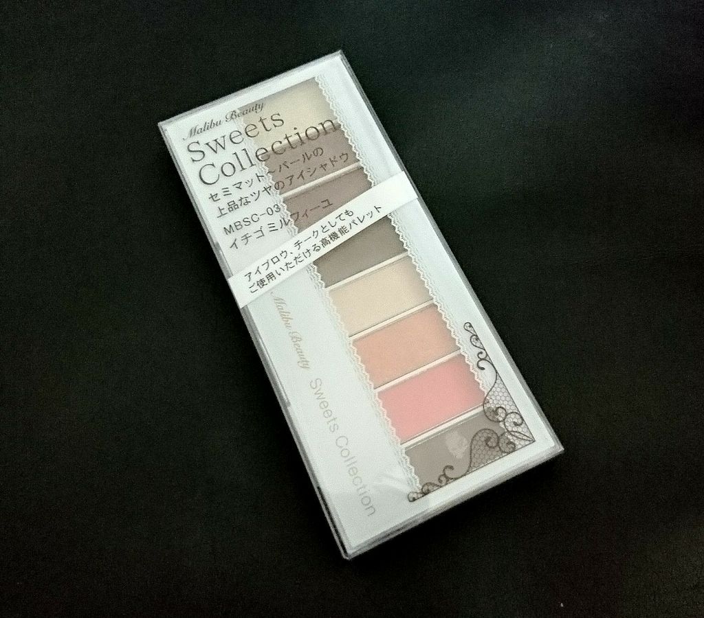スイーツコレクション/マリブビューティー/アイシャドウパレットを使ったクチコミ(1枚目)