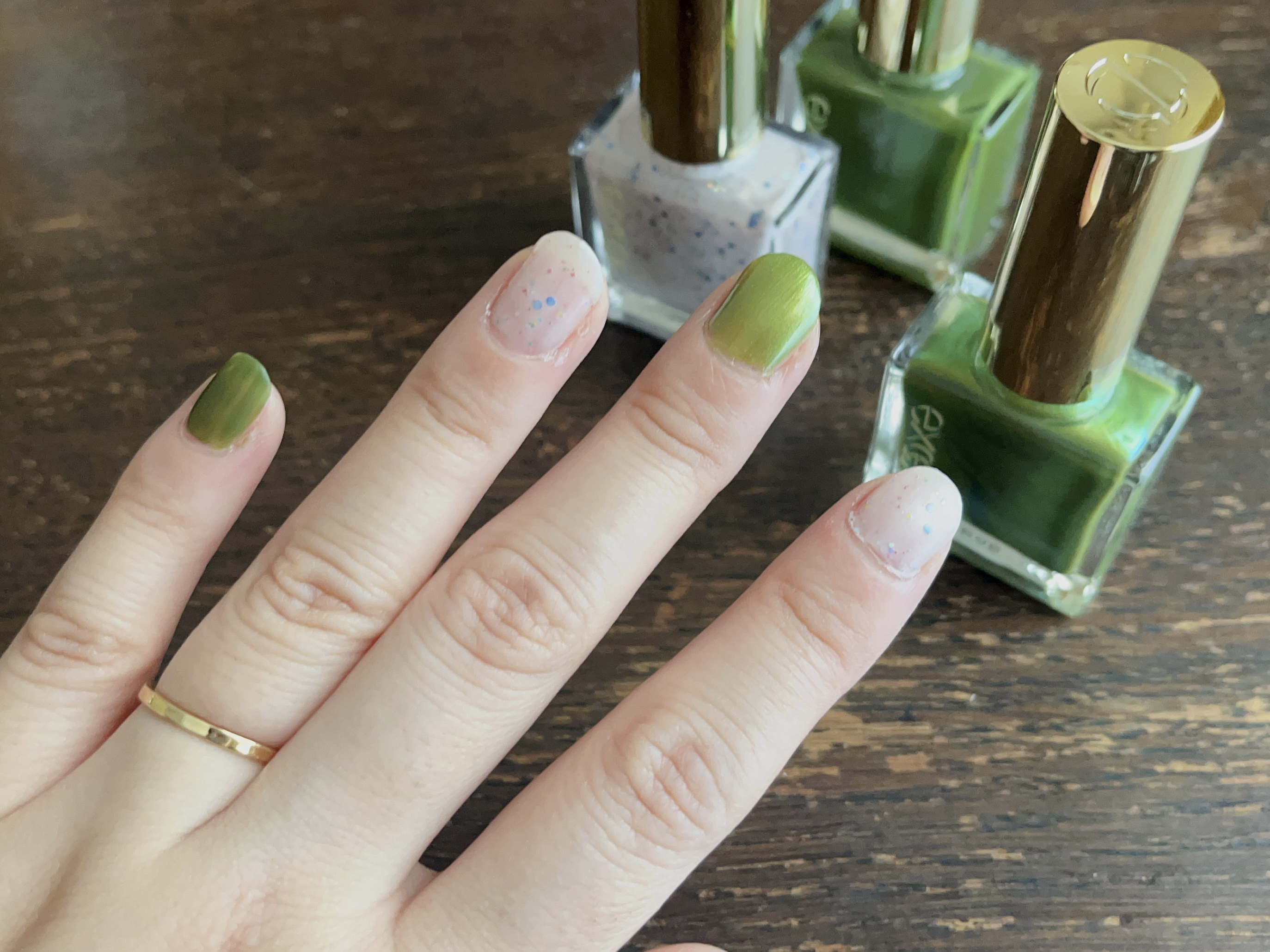 エクセル ネイルポリッシュ N NL35 フレンドシップ/excel/マニキュアを使ったクチコミ（3枚目）