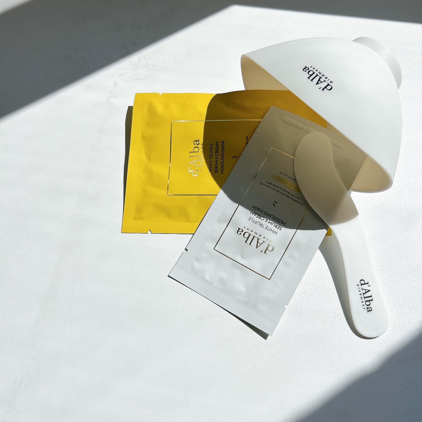 ホワイトトリュフセラムアンドクリームモデリングマスク/ダルバ/洗い流すパック・マスクを使ったクチコミ（2枚目）