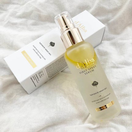 ダルバ ホワイトトリュフファーストスプレーセラム/ダルバ/ミスト状化粧水を使ったクチコミ(1枚目)