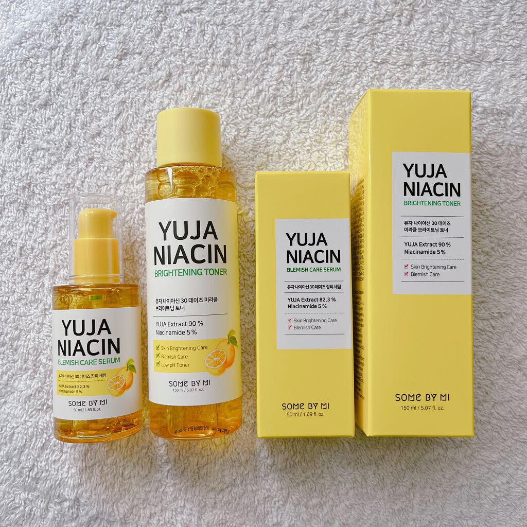 ユズナイアシン30 デイズ ミラクルブライトニング トナー/SOME BY MI/化粧水を使ったクチコミ（1枚目）