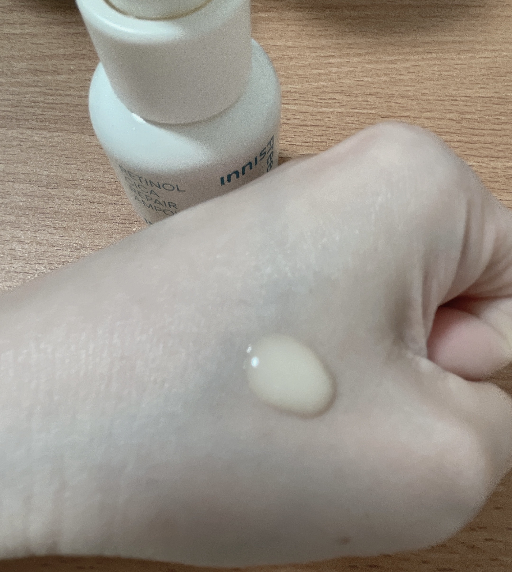 レチノール　シカ　リペア　セラム/innisfree/美容液を使ったクチコミ（2枚目）