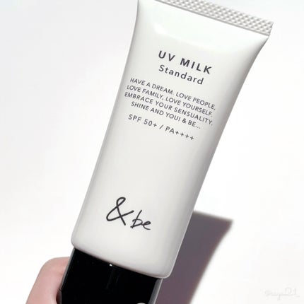 &be UVミルク 30g/&be/日焼け止めミルクを使ったクチコミ(1枚目)