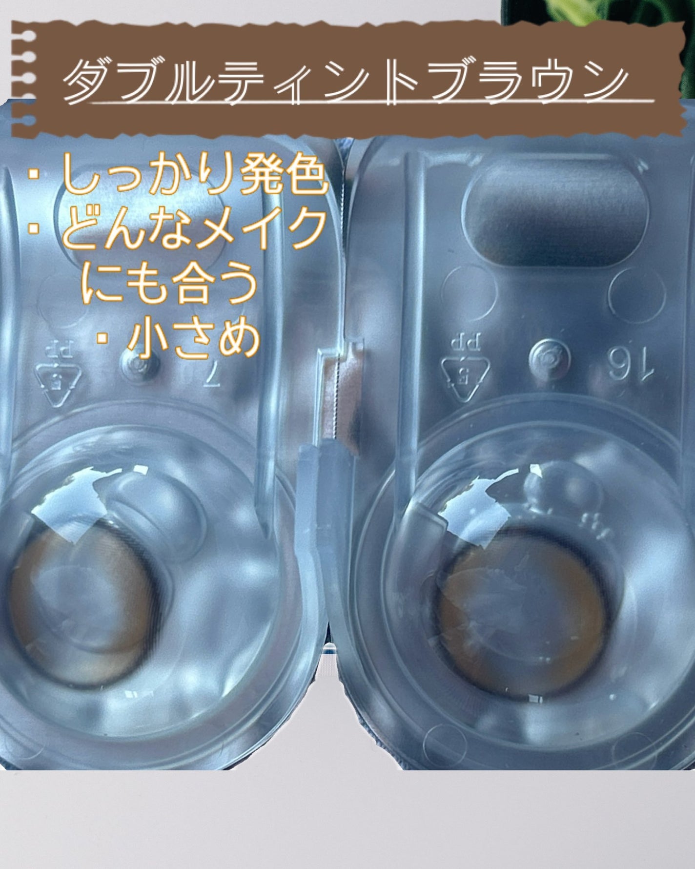 Double Tint 1day/OLENS/カラーコンタクトレンズを使ったクチコミ(5枚目)