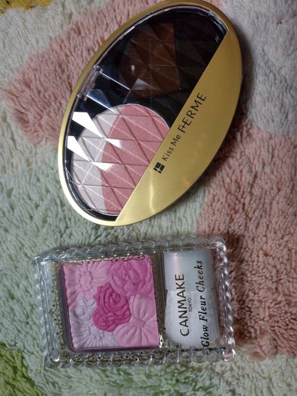 立体感アップチーク/キスミー フェルム/パウダーチークを使ったクチコミ(1枚目)