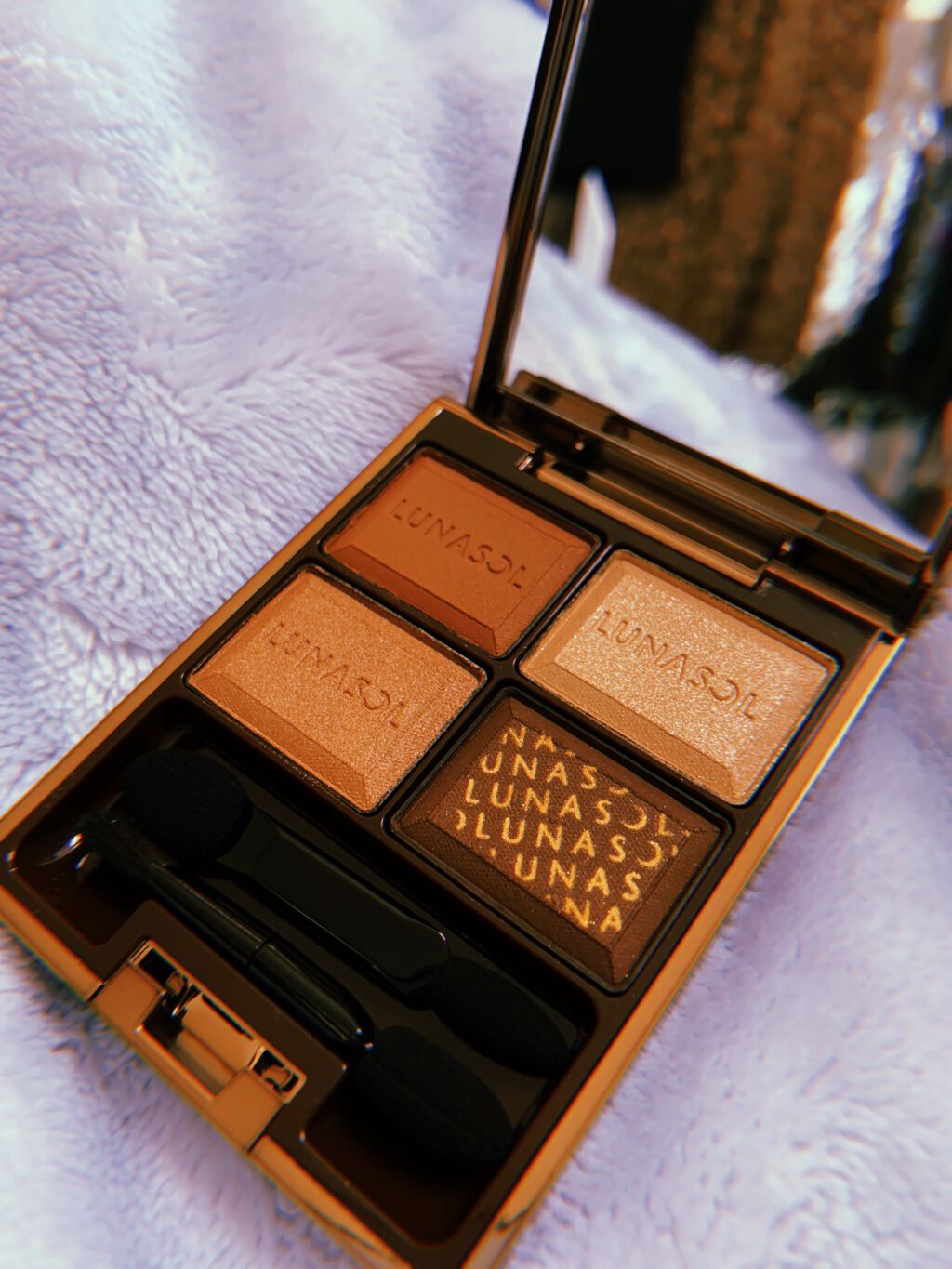 セレクション・ドゥ・ショコラアイズ 01 Chocolat Blanc/LUNASOL/アイシャドウパレットを使ったクチコミ（1枚目）