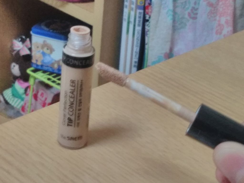 カバーパーフェクション チップコンシーラー/the SAEM/リキッドコンシーラーを使ったクチコミ(3枚目)