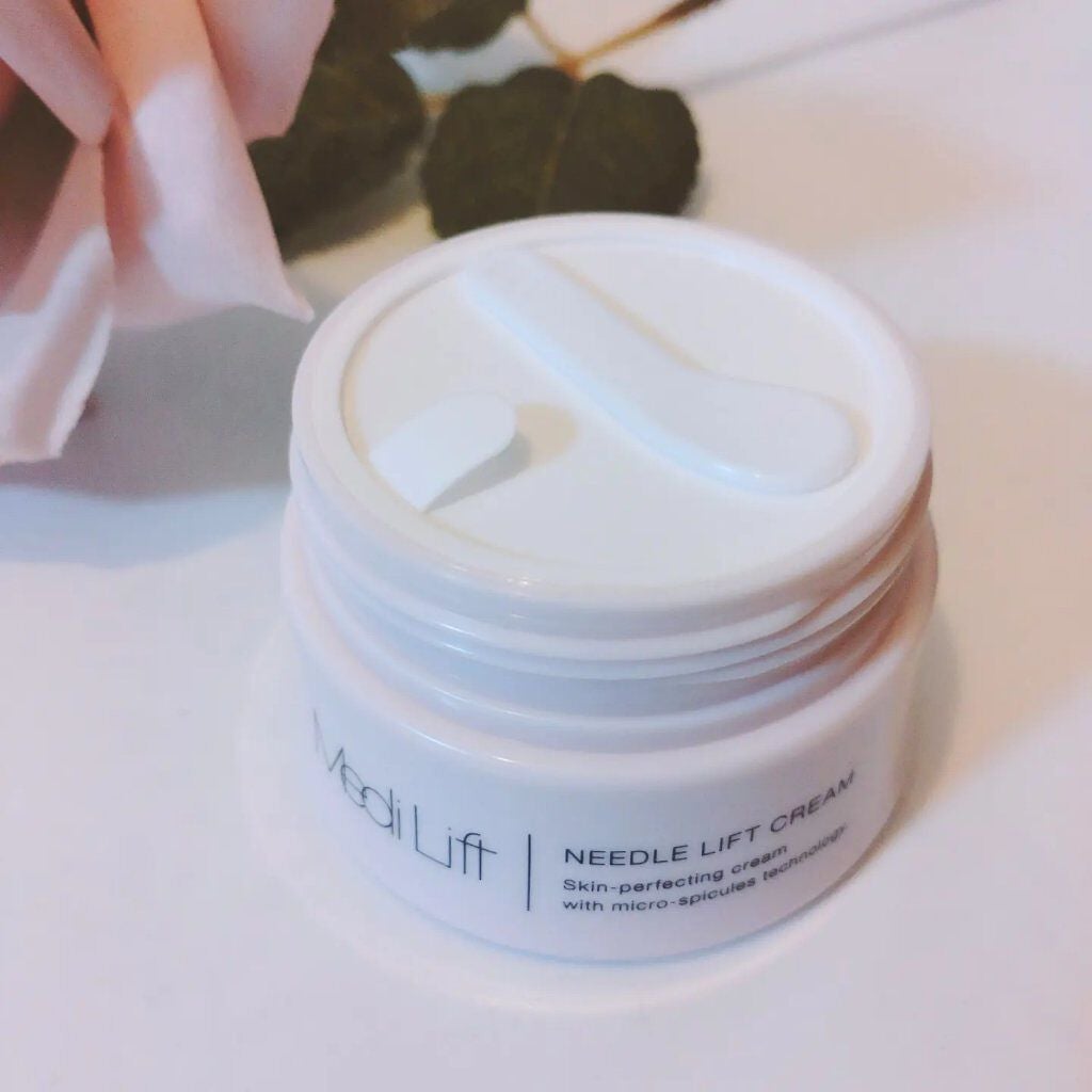 メディリフト ニードルリフトクリーム/YA-MAN TOKYO JAPAN/フェイスクリームを使ったクチコミ(2枚目)