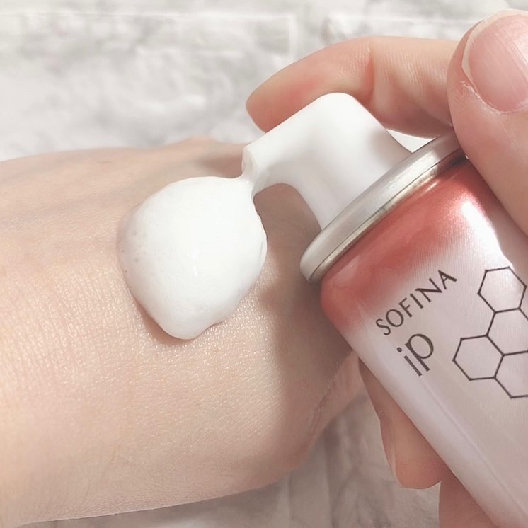 ソフィーナ iP 薬用シワ改善 泡セラム/SOFINA iP/美容液を使ったクチコミ（3枚目）
