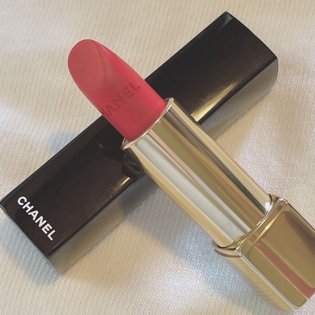ルージュ アリュール ヴェルヴェット ル リオン ドゥ シャネル/CHANEL/口紅を使ったクチコミ（1枚目）