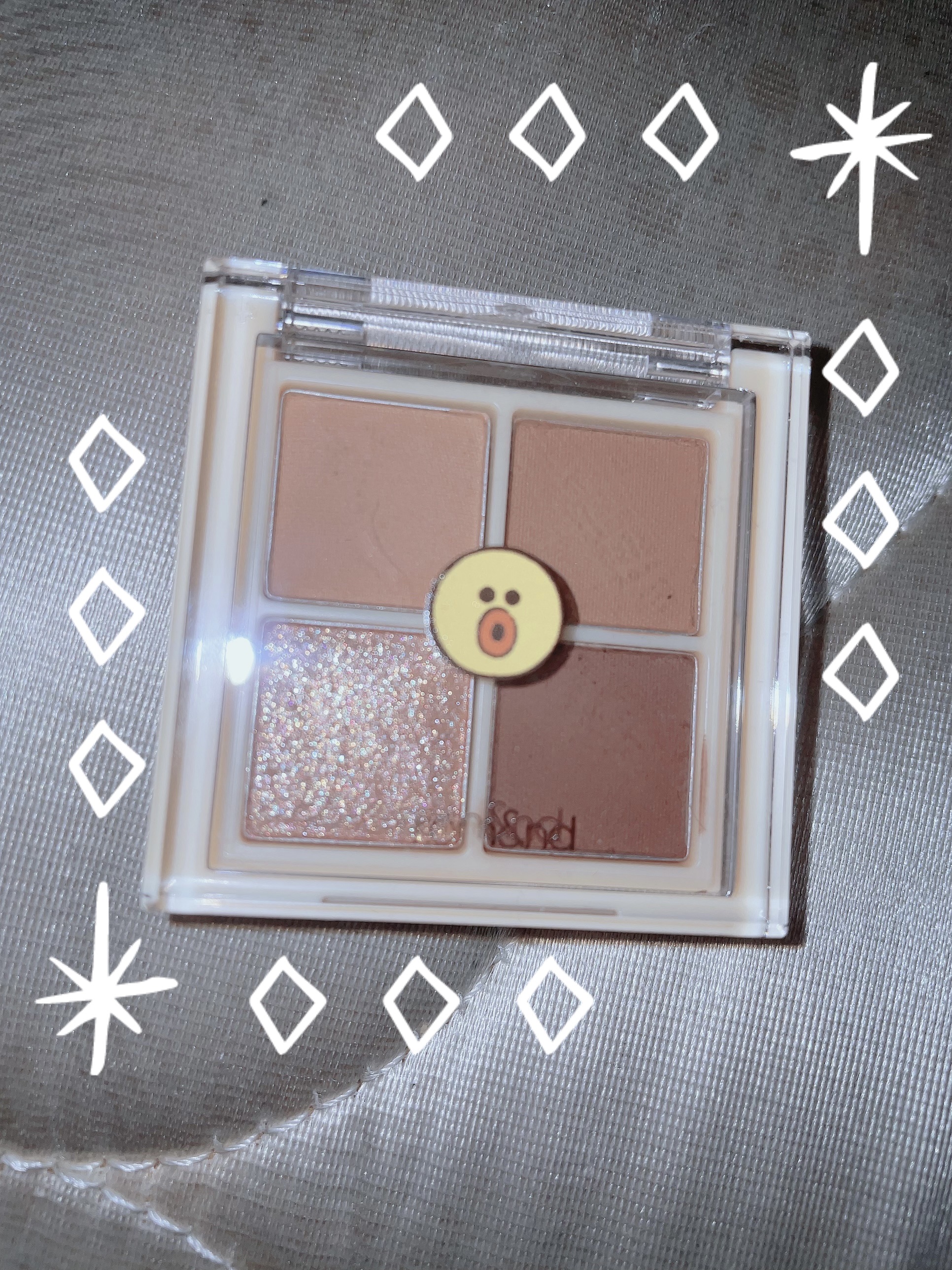 ベターザンアイズ ミニ/rom&nd/アイシャドウパレットを使ったクチコミ（2枚目）