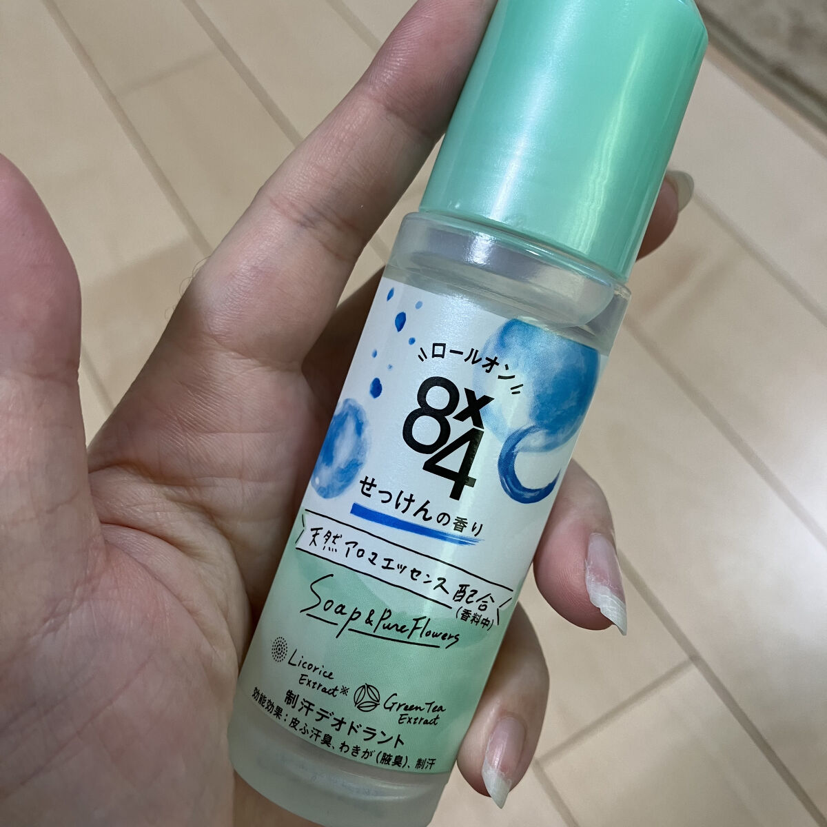 ロールオン せっけんの香り/８ｘ４/デオドラント・制汗剤を使ったクチコミ（1枚目）