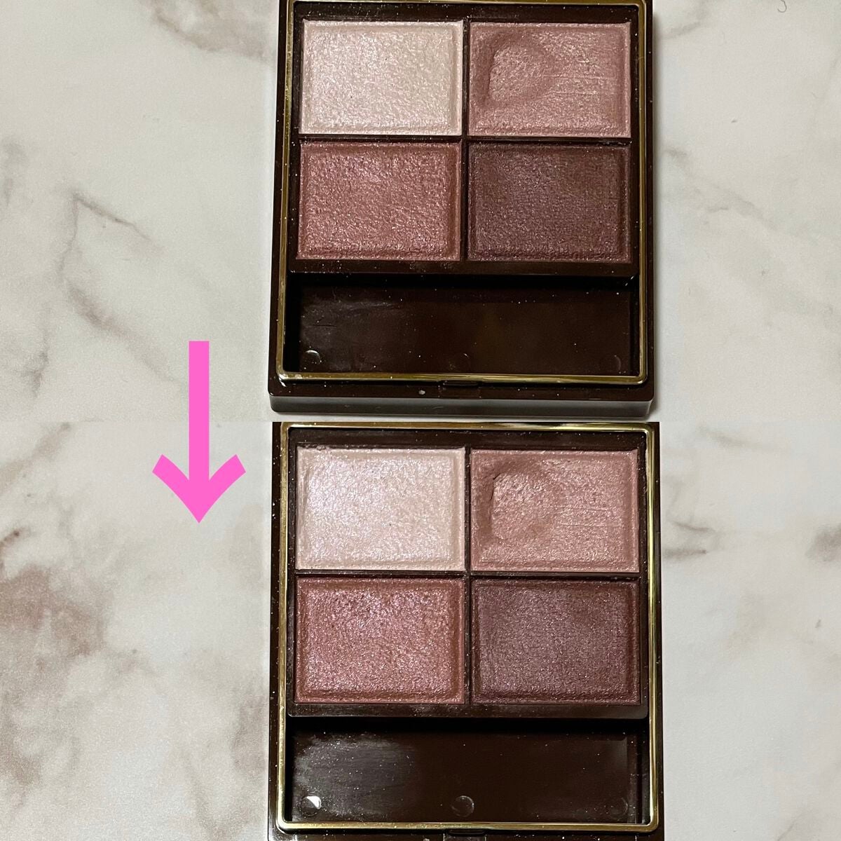 スキニーリッチシャドウ/excel/アイシャドウパレットを使ったクチコミ(8枚目)