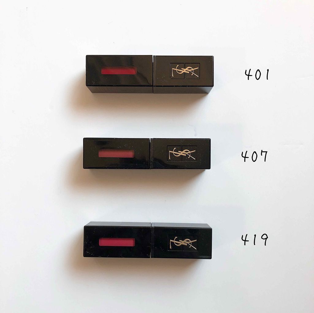 ルージュ ピュールクチュール ヴェルニ ヴィニルクリーム/YVES SAINT LAURENT BEAUTE/口紅を使ったクチコミ(1枚目)