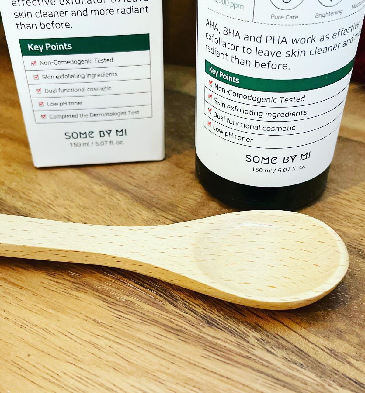 AHA·BHA·PHA 30デイズミラクルトナー/SOME BY MI/化粧水を使ったクチコミ（3枚目）