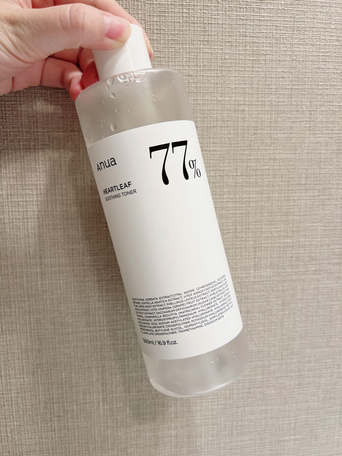 ドクダミ 77 スージングトナー/Anua/化粧水を使ったクチコミ(1枚目)