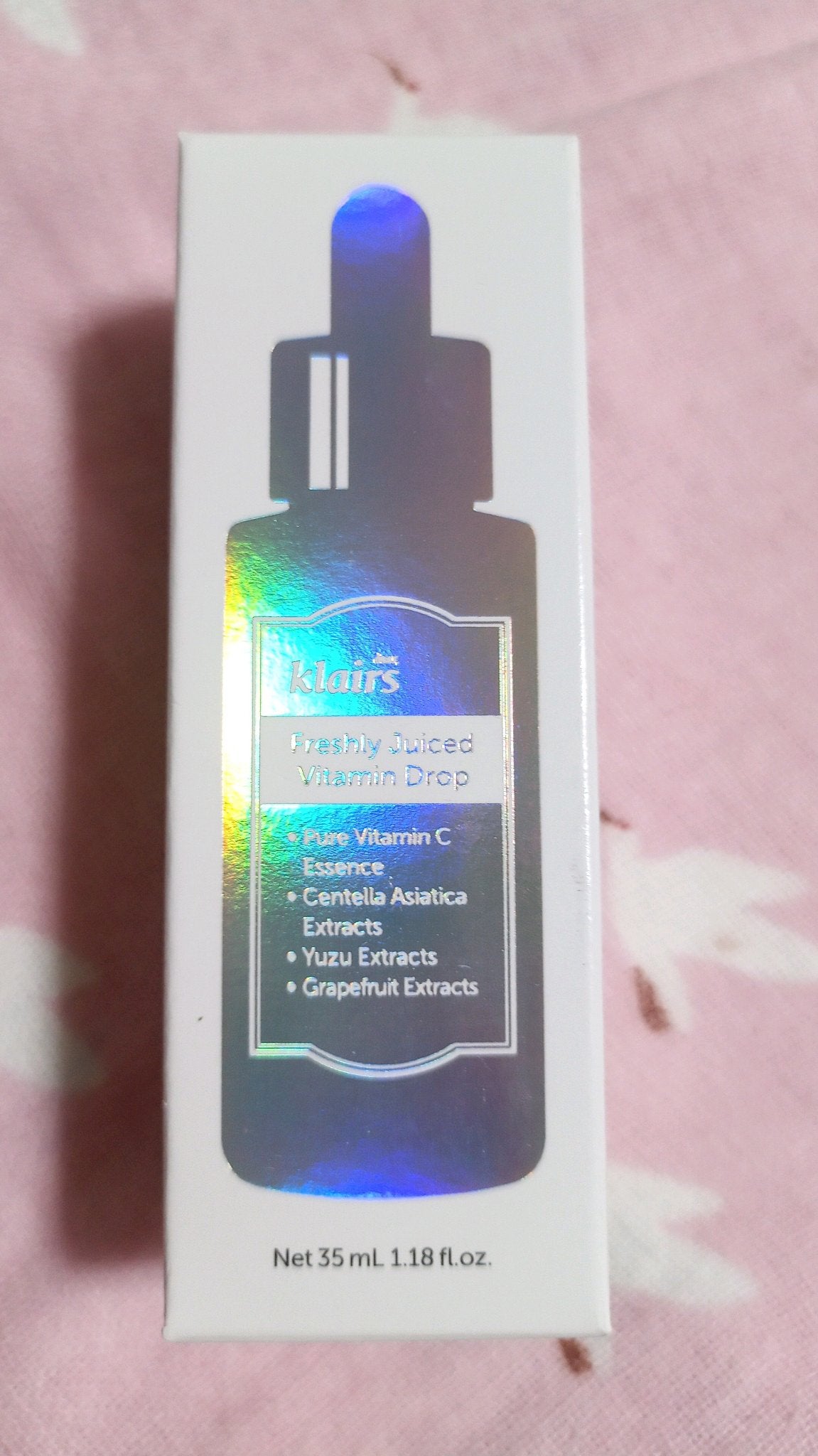 フレッシュリージュースドビタミンドロップ(35ml)/Klairs/美容液を使ったクチコミ(7枚目)