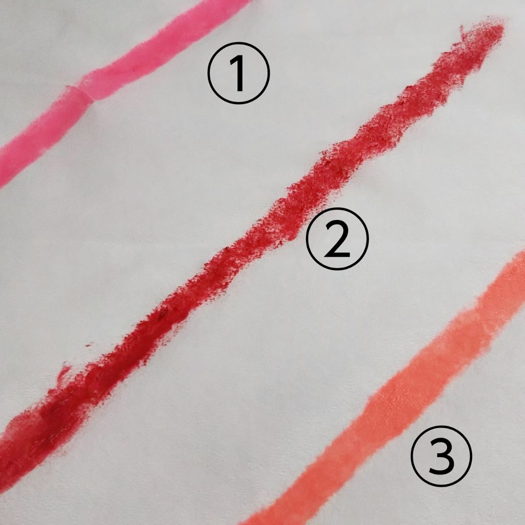 クリーミークレヨンリップ/ettusais/口紅を使ったクチコミ(3枚目)