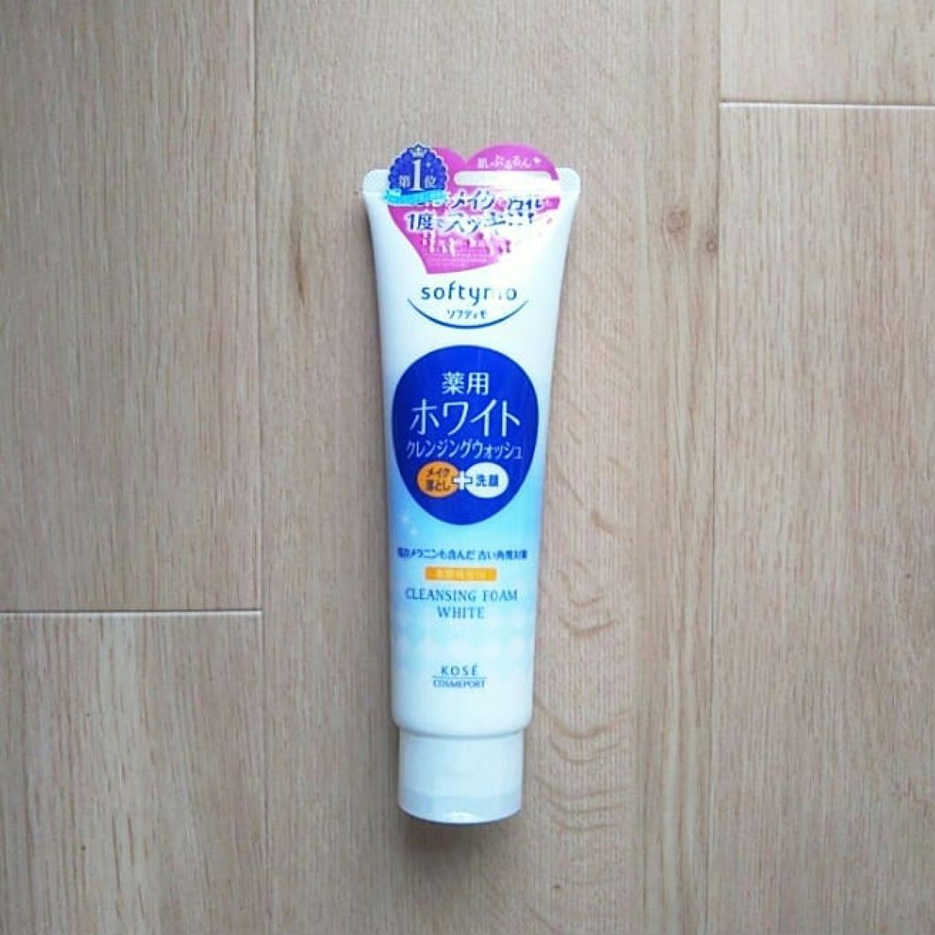 ソフティモ 薬用ホワイト クレンジングウォッシュ/ソフティモ/洗顔フォームを使ったクチコミ(1枚目)