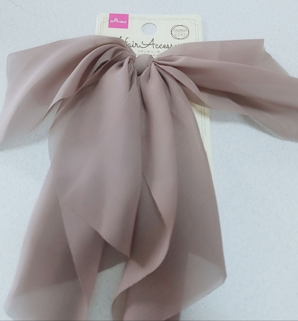ヘアゴム/DAISO/ヘアアクセサリーを使ったクチコミ(3枚目)