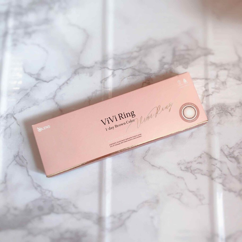 ViVi Ring 1day/OLENS/ワンデー（１DAY）カラコンを使ったクチコミ（2枚目）