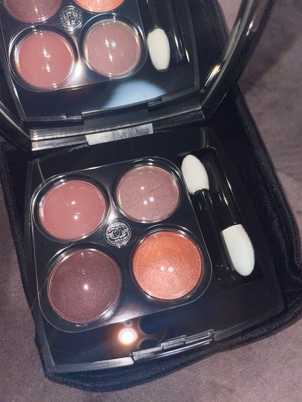 レ キャトル オンブル/CHANEL/アイシャドウパレットを使ったクチコミ(2枚目)