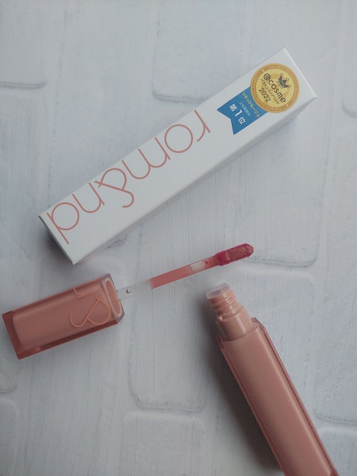 デュイフルウォーターティント/rom&nd/リップティントを使ったクチコミ(1枚目)