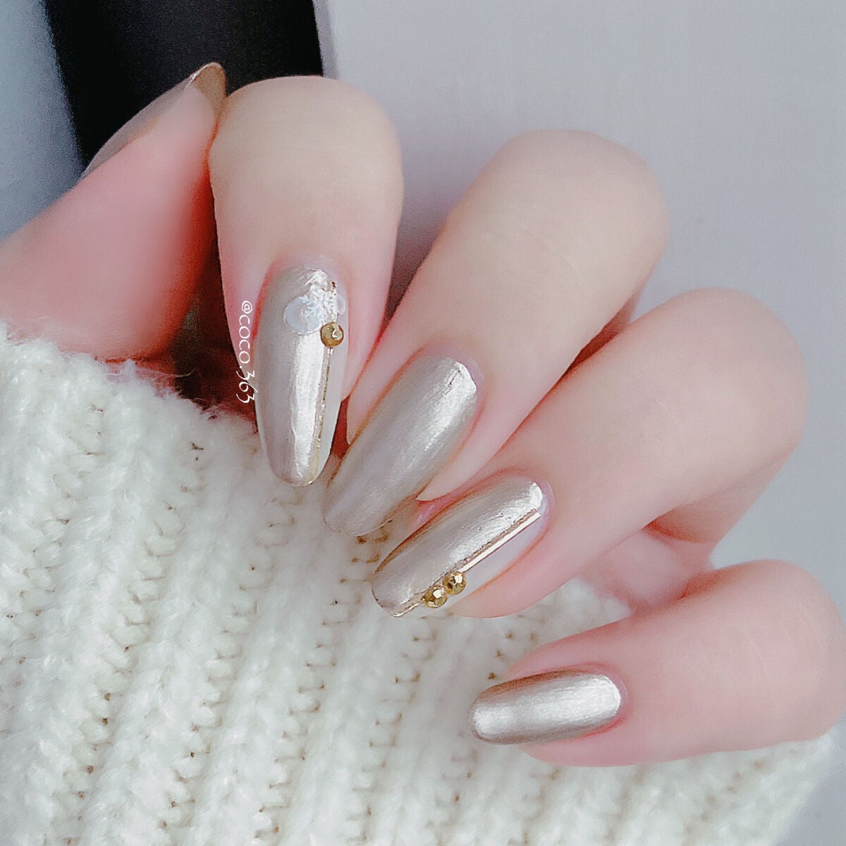 ネイルホリック Future Metal/ネイルホリック/マニキュアを使ったクチコミ(3枚目)