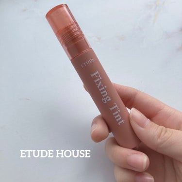 ETUDE フィクシングティントのクチコミ「【使った商品】Fixing Tint ｛ETUDE HOUSE｝


【商品の特徴】つけた時は.....」（1枚目）