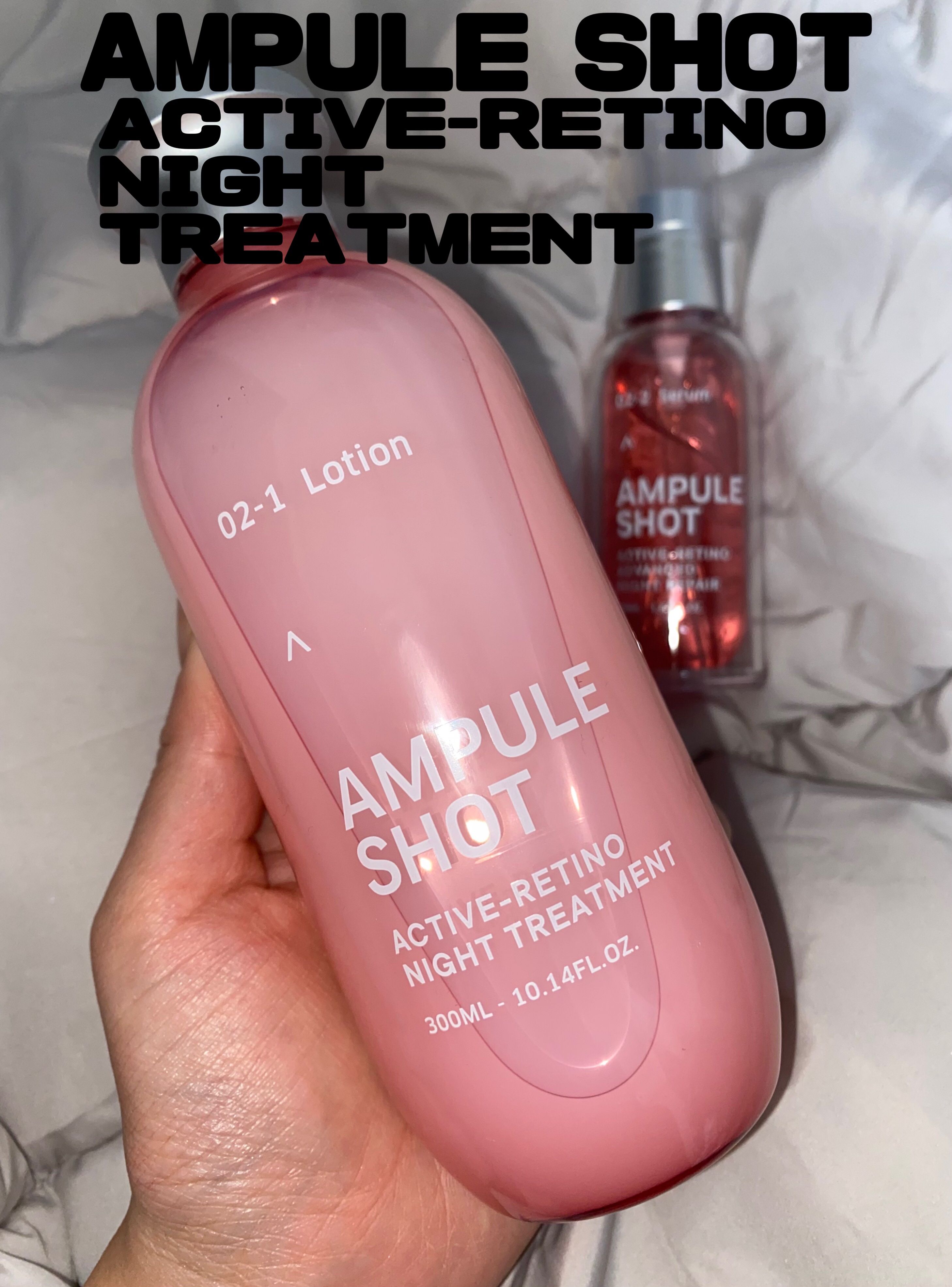 アクティブレチノ ナイトトリートメント ローション/AMPULE SHOT/化粧水を使ったクチコミ（1枚目）