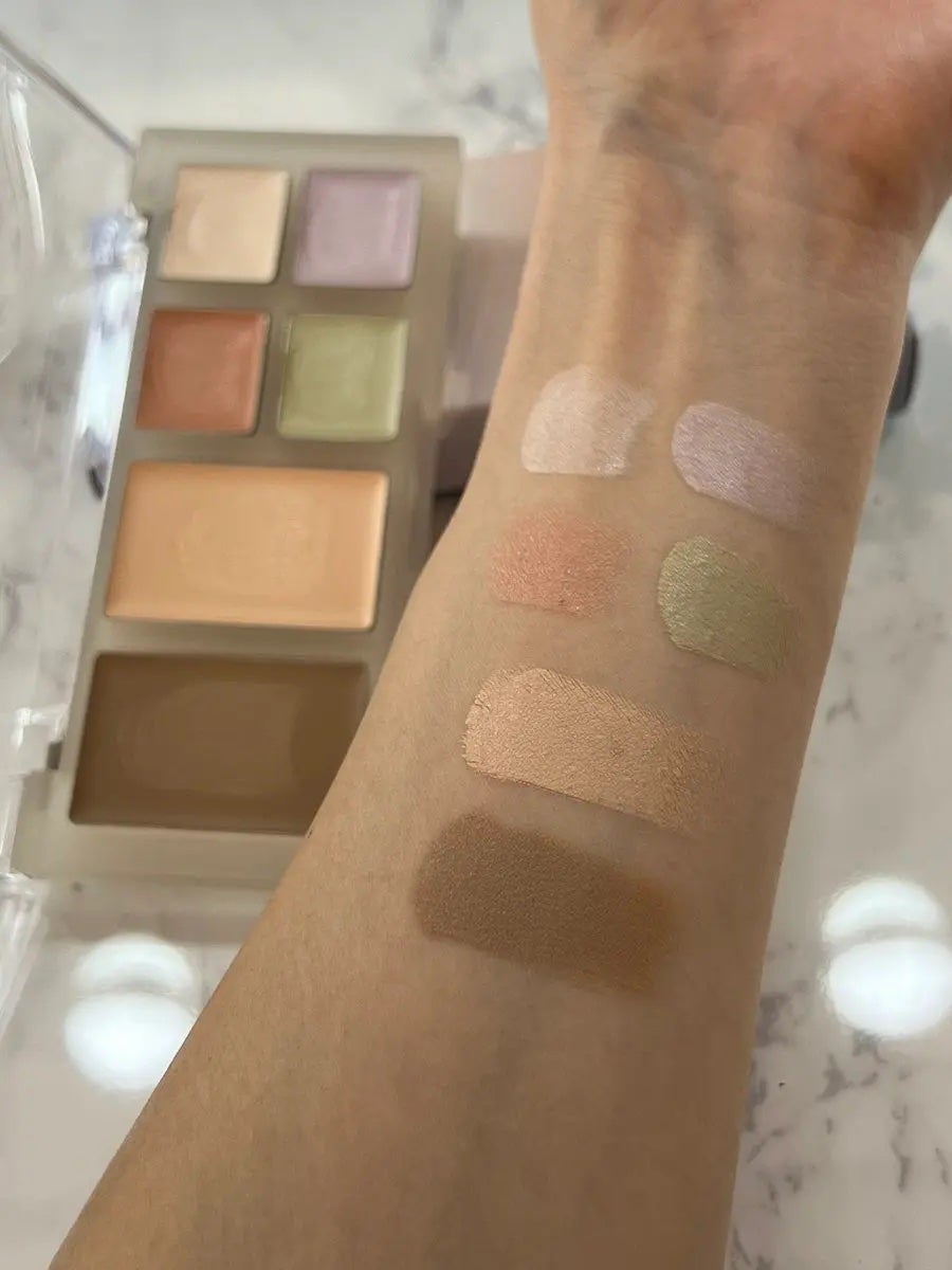 ブリージングコンシーラーパレット/Healus/パレットコンシーラーを使ったクチコミ(2枚目)