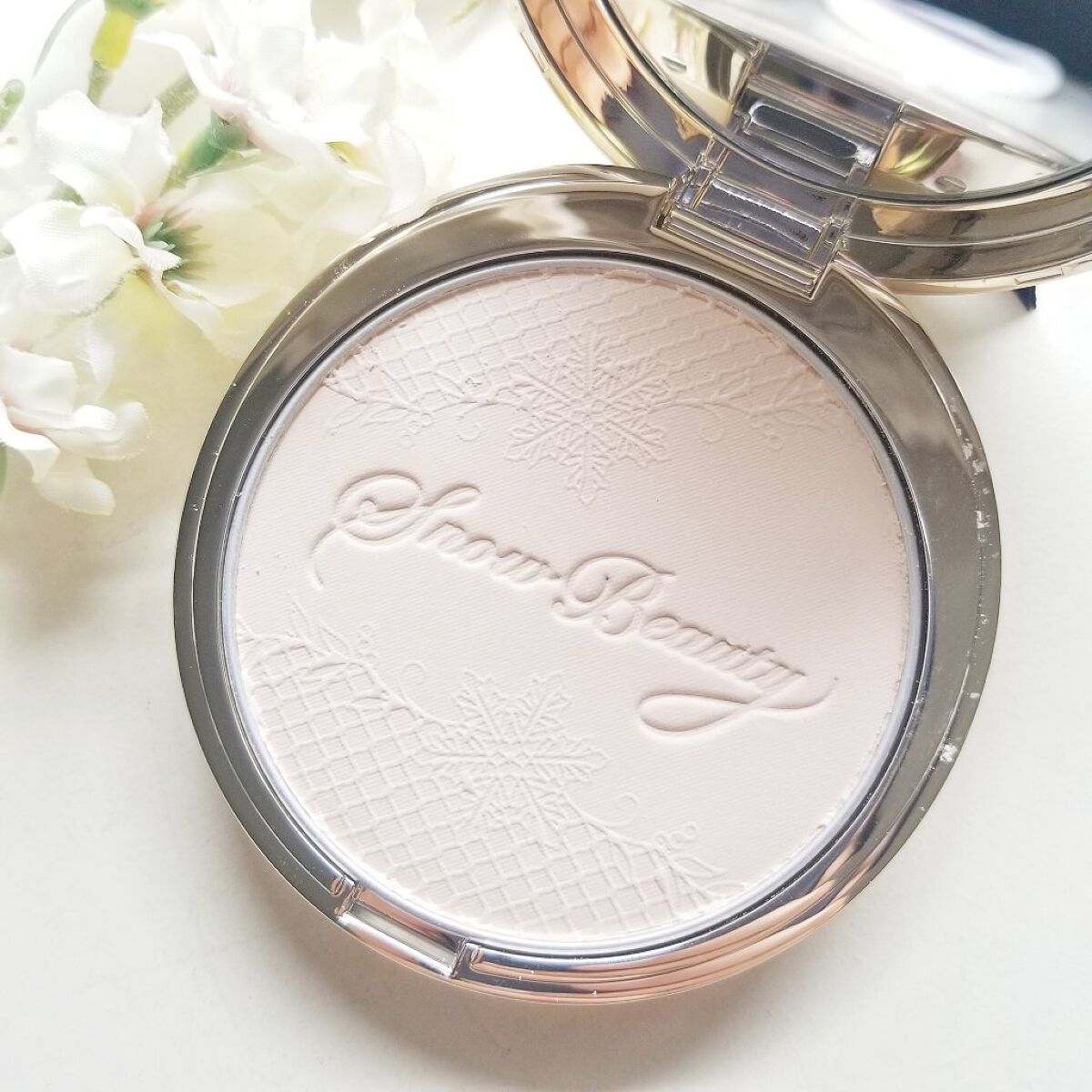 ブライトニング スキンケアパウダー 2022/スノービューティー/プレストパウダーを使ったクチコミ(4枚目)