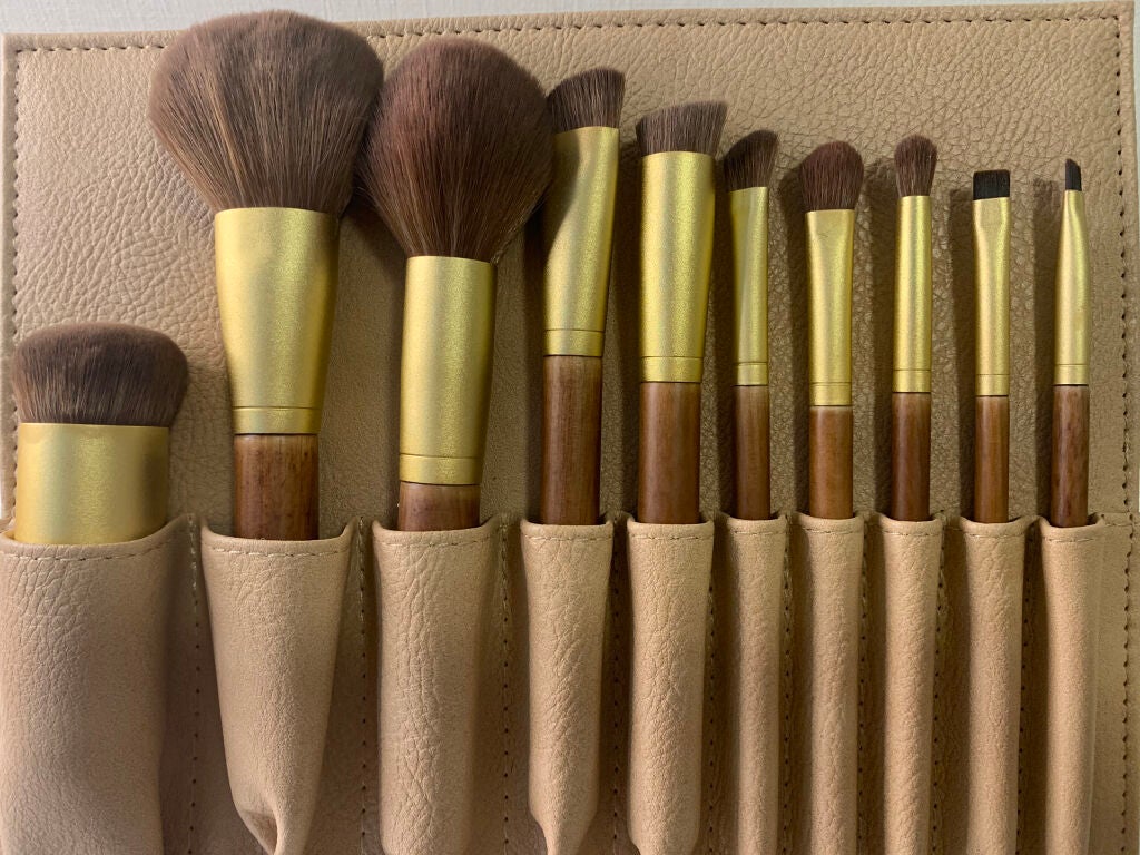 SIXPLUS X MARILYN 10本メイクアップブラシセット/SIXPLUS/メイクブラシを使ったクチコミ(3枚目)