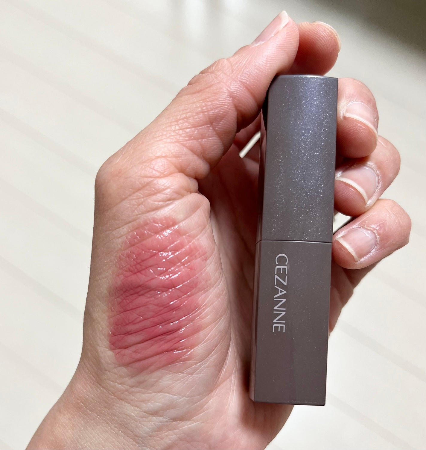 リップカラーシールド/CEZANNE/口紅を使ったクチコミ(8枚目)