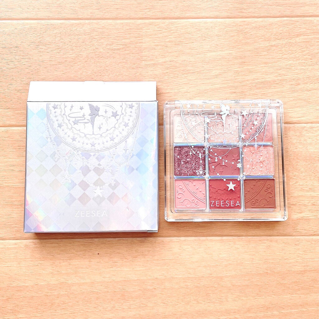 クォーツ 9色アイシャドウパレット(ドリームランドアイシャドウ)/ZEESEA/アイシャドウパレットを使ったクチコミ(2枚目)
