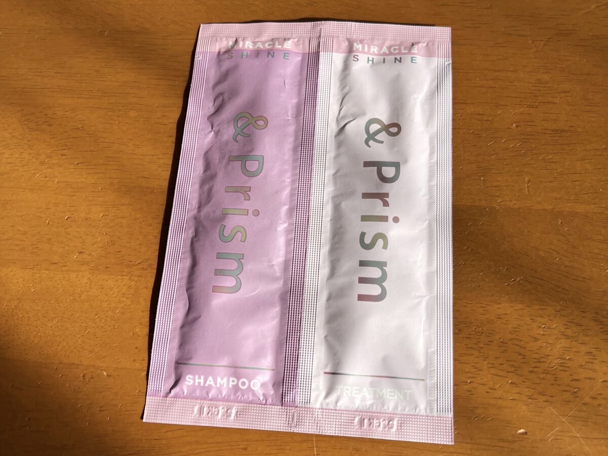 ミラクル シャイン シャンプー/ヘアトリートメント/&Prism/市販シャンプーを使ったクチコミ（1枚目）