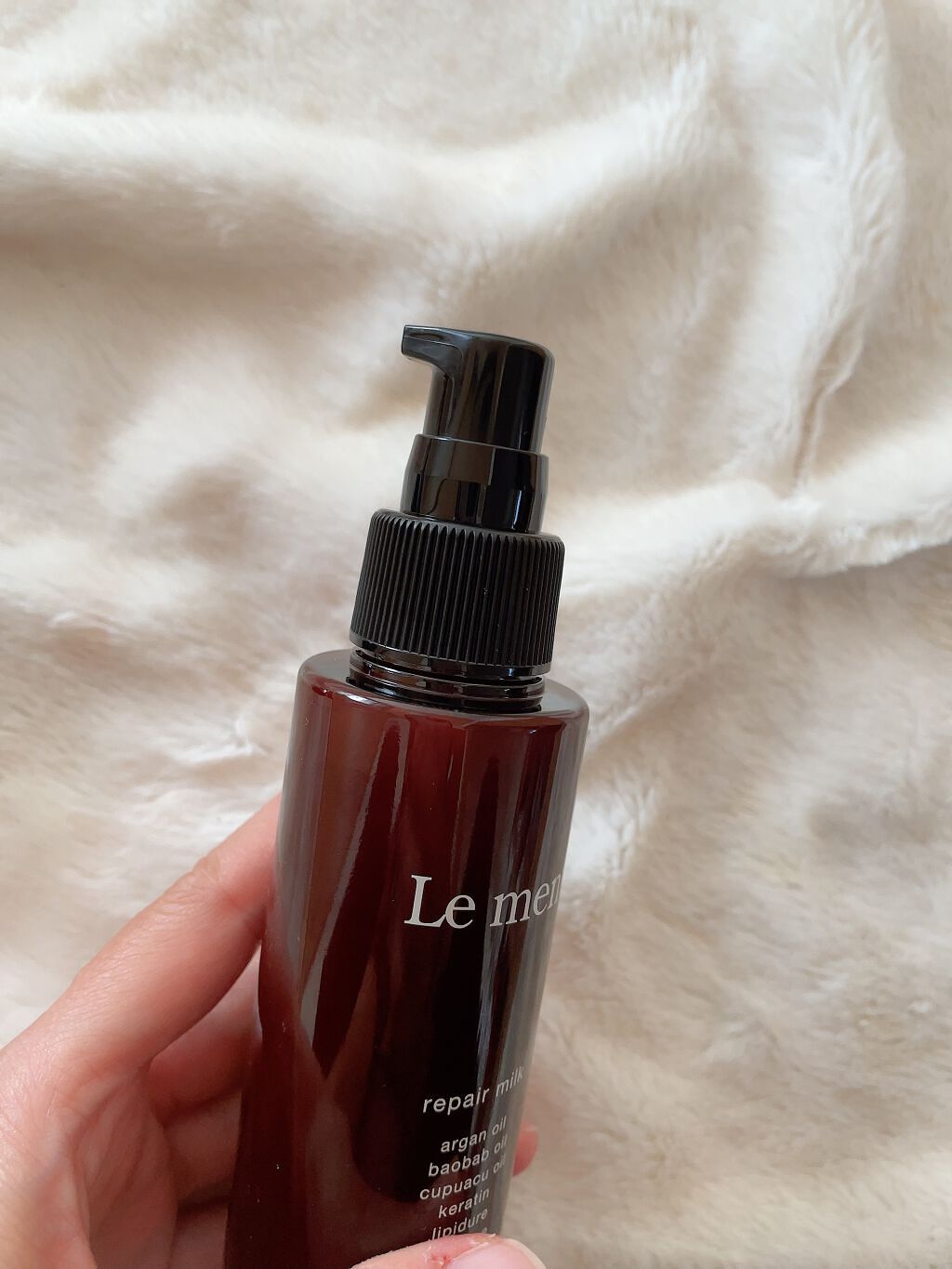 リペア ミルク/Le ment/ヘアミルクを使ったクチコミ(2枚目)