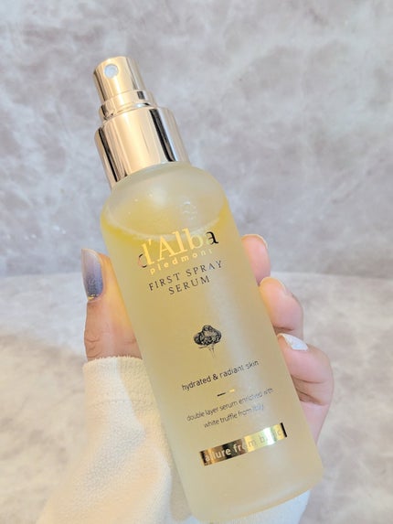 ダルバ ホワイトトリュフファーストスプレーセラム/ダルバ/ミスト状化粧水を使ったクチコミ(3枚目)