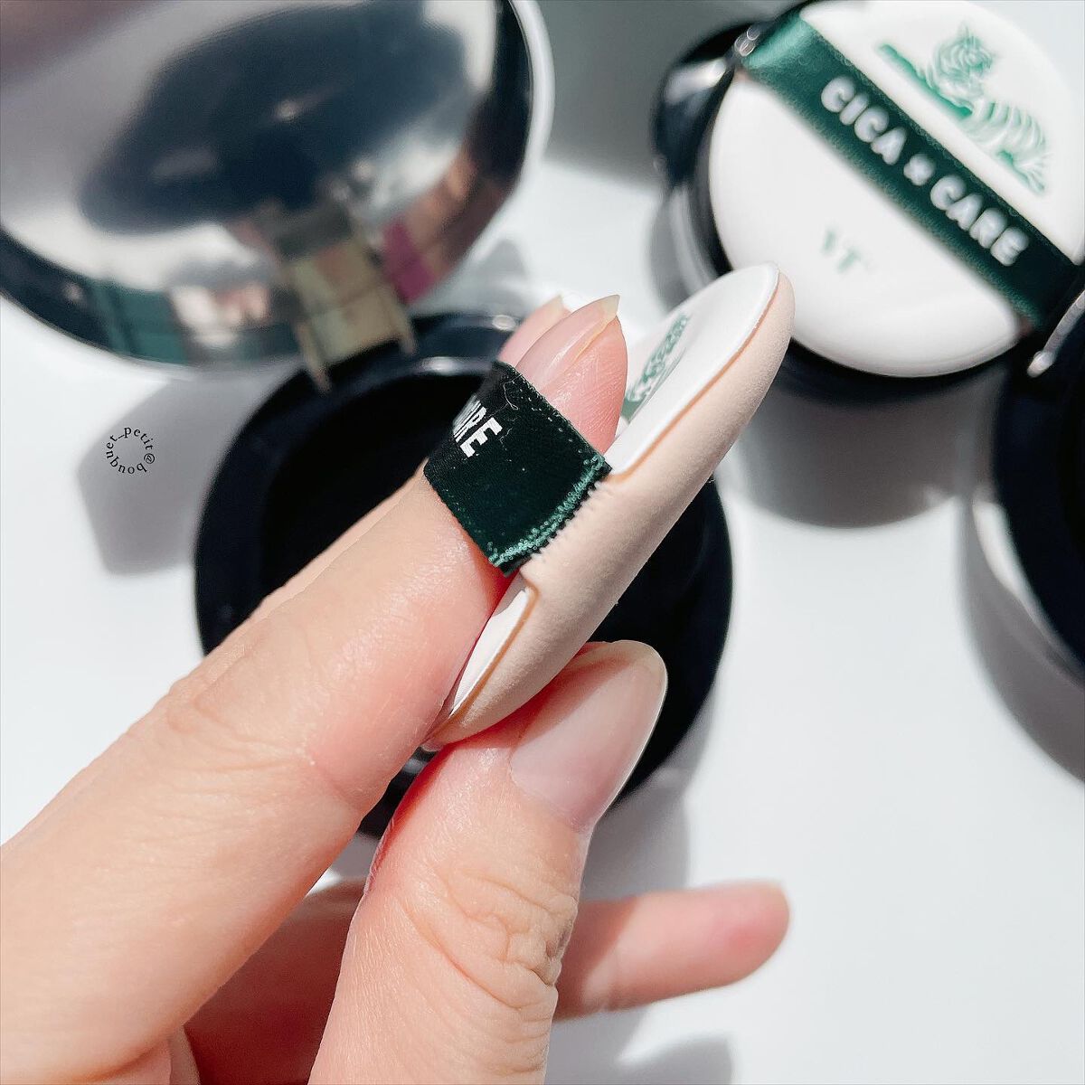 CICA エアリーフィットカバークッション/VT/クッションファンデーションを使ったクチコミ(4枚目)