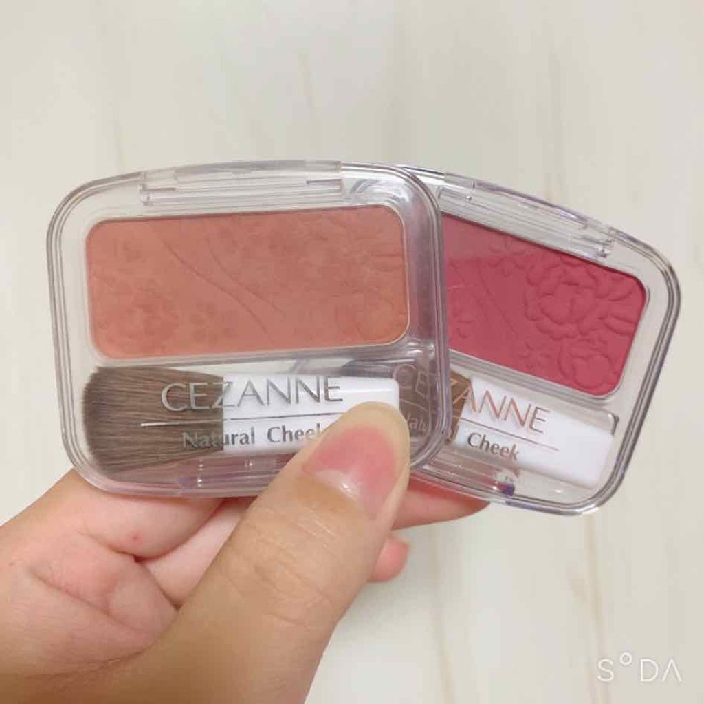 ナチュラル チークN/CEZANNE/パウダーチークを使ったクチコミ（2枚目）
