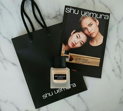(旧)アンリミテッド ラスティング フルイド/shu uemura/リキッドファンデーションを使ったクチコミ(1枚目)