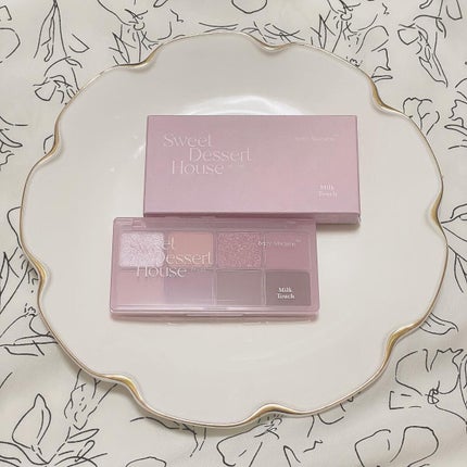 ビーマイスウィートデザートハウスパレット/Milk Touch/アイシャドウパレットを使ったクチコミ(1枚目)