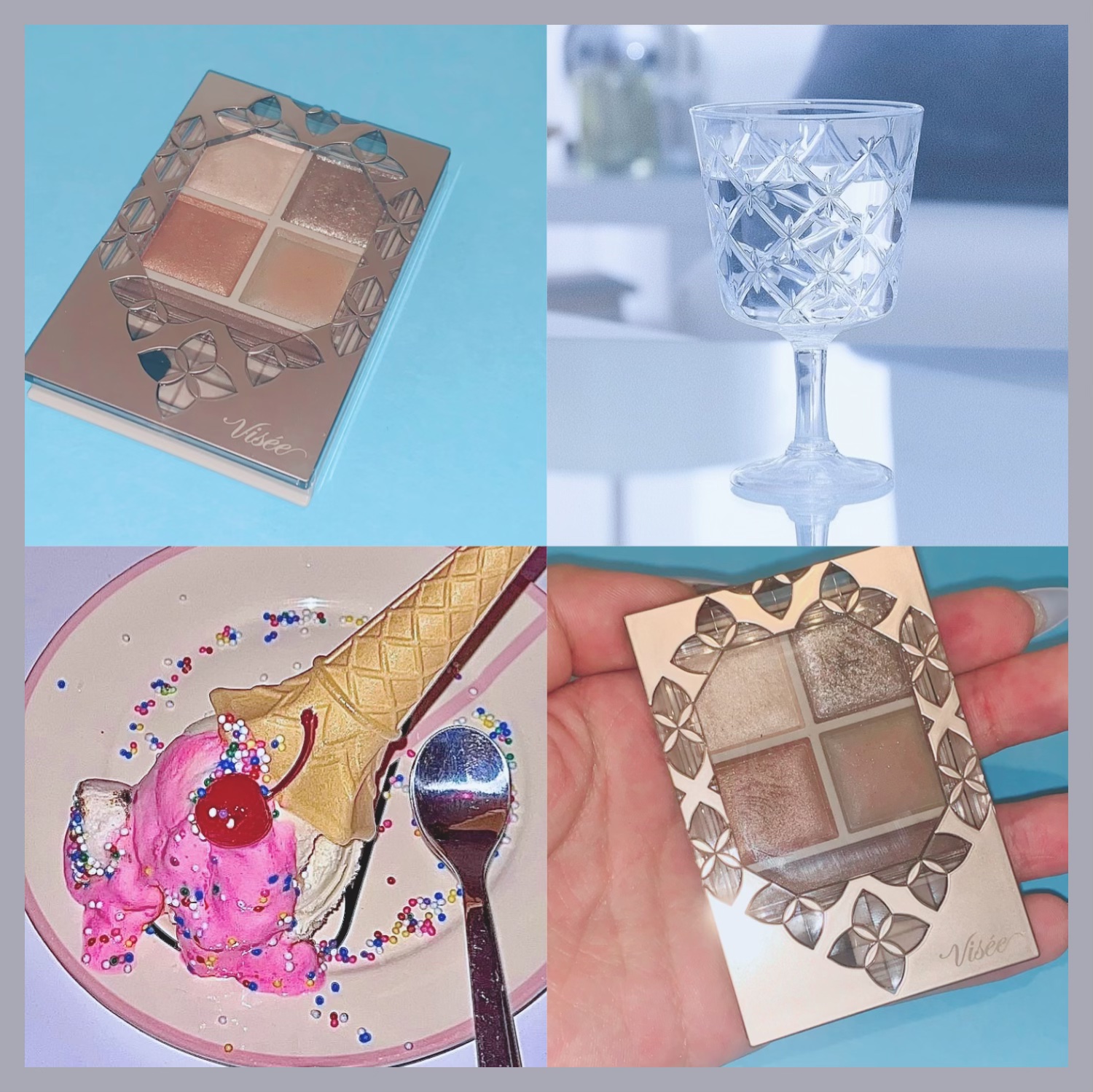 パノラマデザイン アイパレット/Visée/アイシャドウパレットを使ったクチコミ（1枚目）