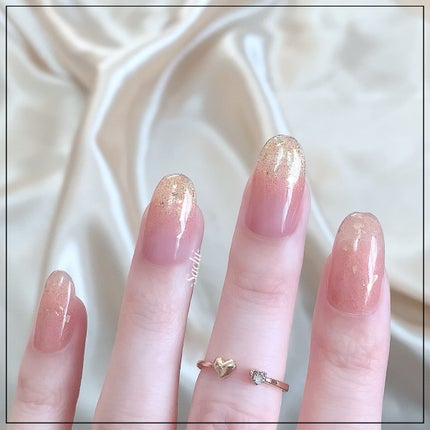 フレンドネイル(リニューアル品)	 1-3(33119)シアーモーヴ/DAISO/マニキュアを使ったクチコミ(2枚目)