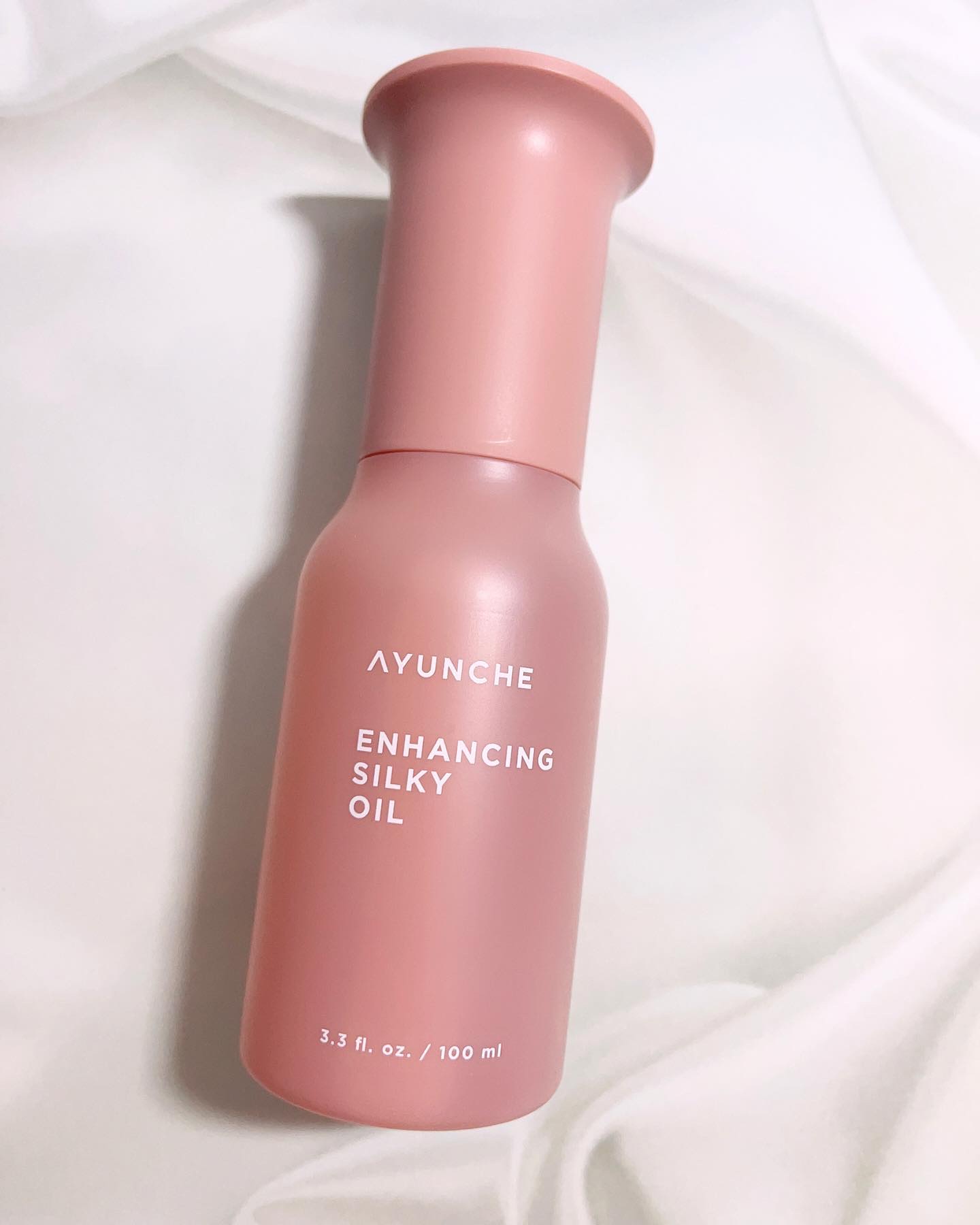 エンハンシングシルキーオイル/AYUNCHE/ヘアオイルを使ったクチコミ（2枚目）