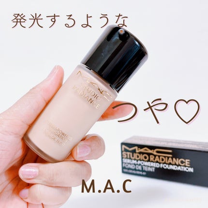 スタジオ ラディアンス セラム ファンデーション/M・A・C/リキッドファンデーションを使ったクチコミ(1枚目)